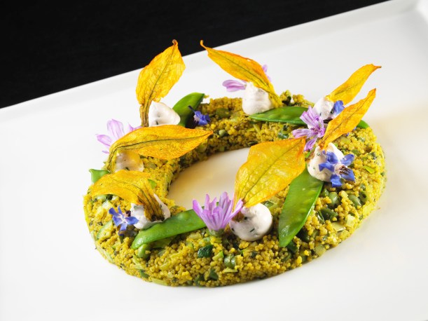 Il cous cous "artistico" di Daniela Cicioni. Foto di Giovanni Panarotto