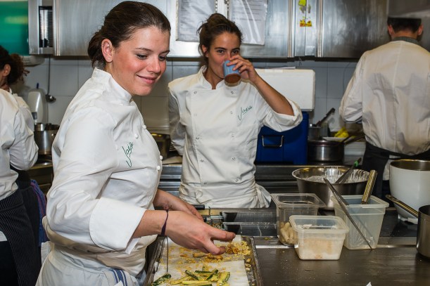 Nella cucina del Joia gli ingredienti segreti di ogni piatto sono serenità e "gioia".