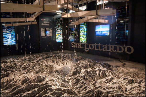 La mostra sul Gottardo al Padiglione Svizzero